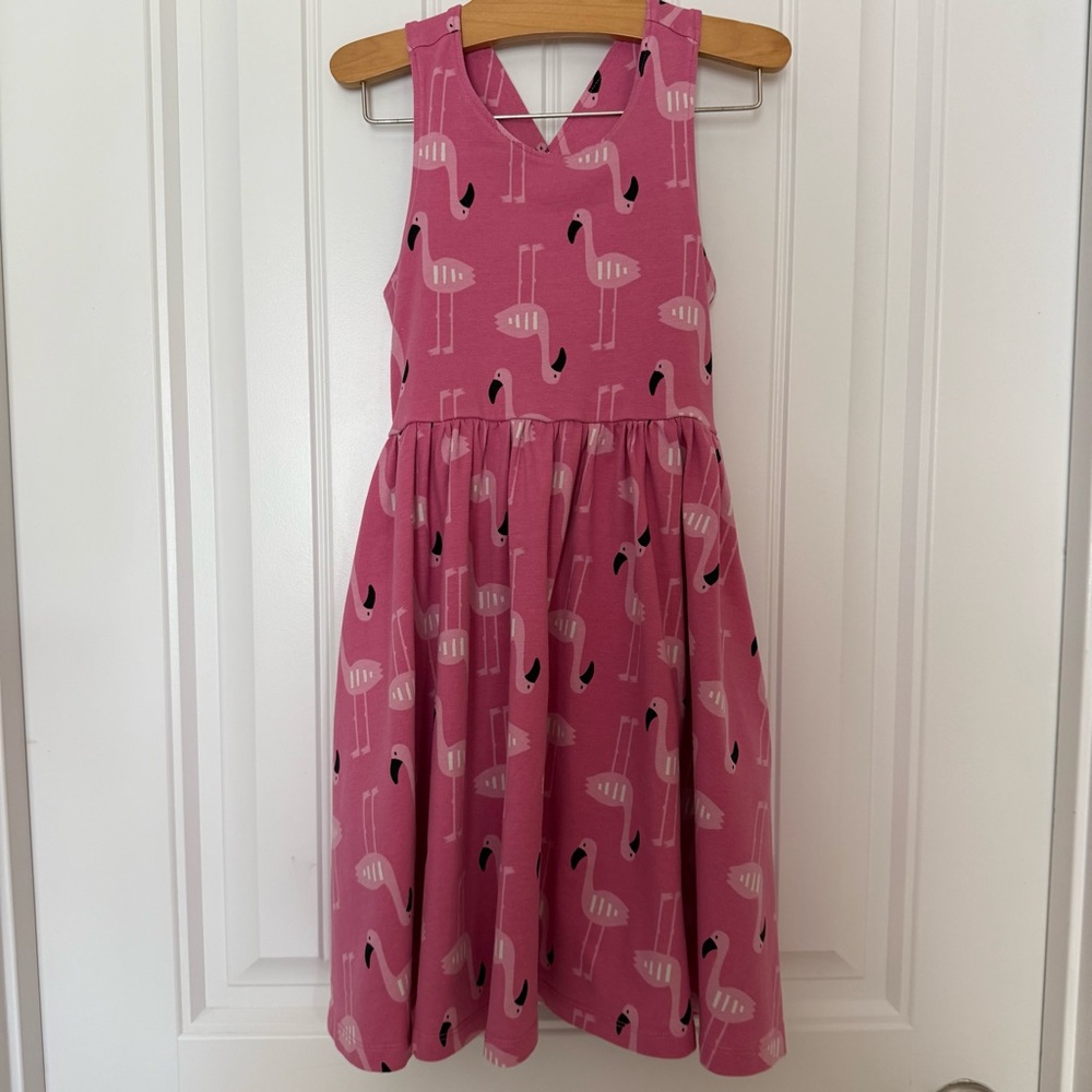 Hanna Andersson Print Crossback Skater Dress